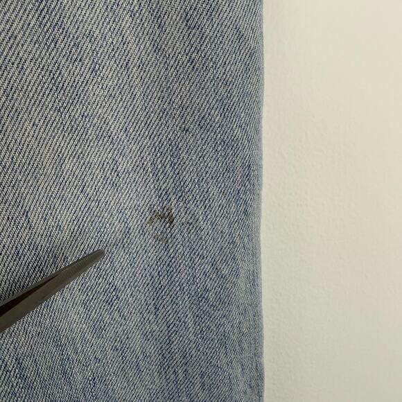 Madewell Womens The Perfect Summer Jean Mid Rise Button-Fly Light Wash Jeans 25 - Picture 7 of 13